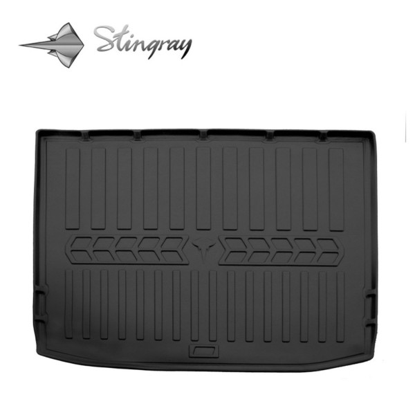 Rubber 3D trunk mat NISSAN X-Trail T33 from 2021 (5 seats used) / 6013061 / higher edges