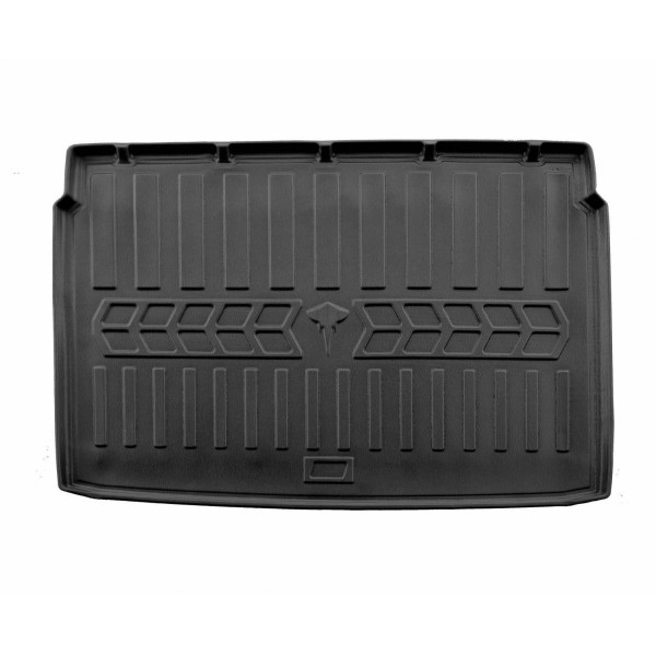 Rubber 3D trunk mat PEUGEOT 2008 II from 2019 (upper trunk) / 6016211 / higher edges