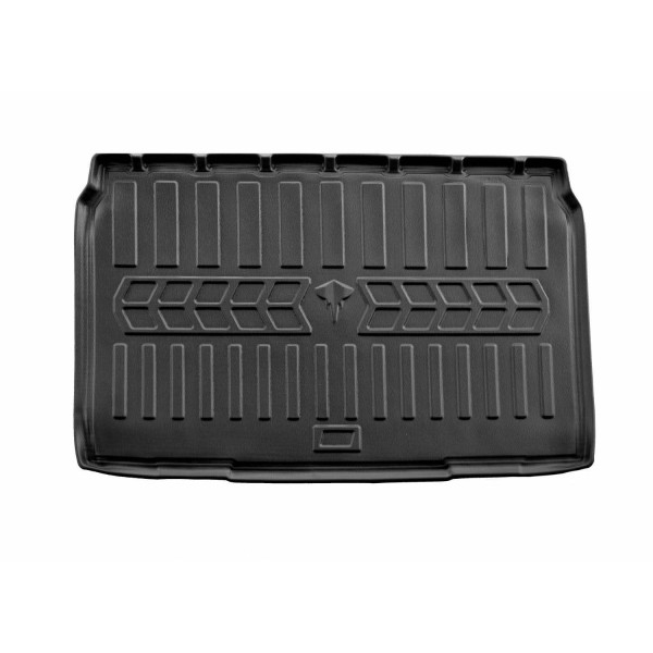 Rubber 3D trunk mat PEUGEOT 208 from 2019 (hatchback) / 6016231 / higher edges