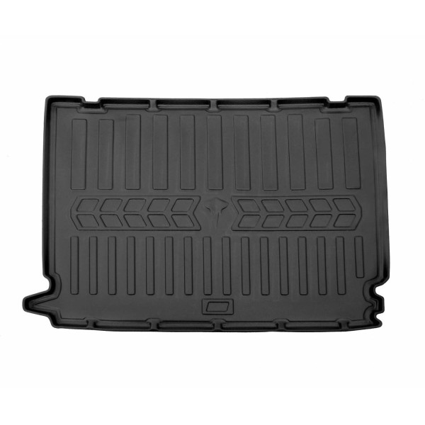 Rubber 3D trunk mat PEUGEOT 5008 from 2017 (5 seats) / 6016161 / higher edges