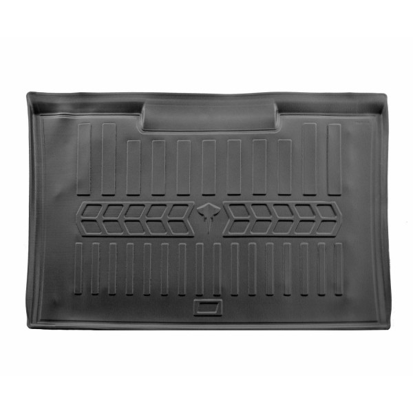 Rubber 3D trunk mat RENAULT Kangoo II 2008-2020 (short base/one rear door) / 6018491 / higher edges