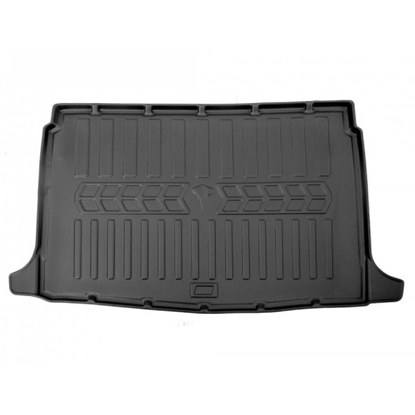 Rubber 3D trunk mat RENAULT Megane IV from 2016 (hatchback) / 6018411 / higher edges