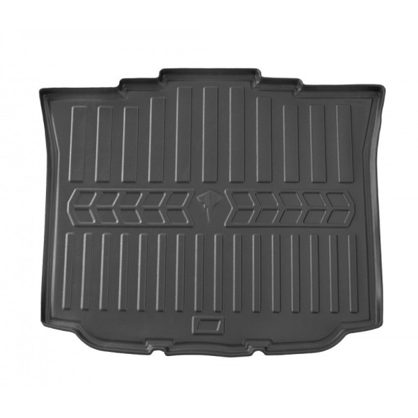 Rubber 3D trunk mat SKODA Roomster 2006-2015 / 6020271 / higher edges