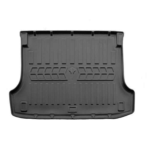 Rubber 3D trunk mat SUZUKI Grand Vitara JT 2005-2017 , juodas / 6021031 / higher edges