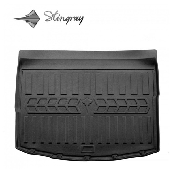 Rubber 3D trunk mat TOYOTA Auris E180 2012-2019 (hatchback) / 6022261 / higher edges