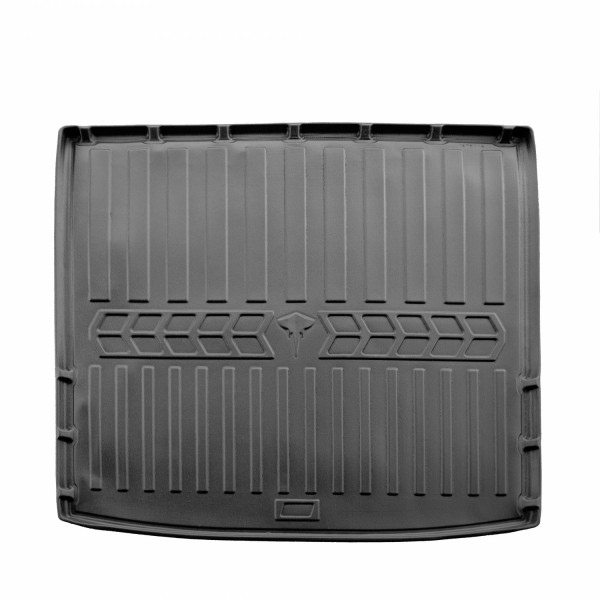 Rubber 3D trunk mat VOLKSWAGEN Golf VIII from 2020 (universal/upper trunk) / 6024561 / higher edges