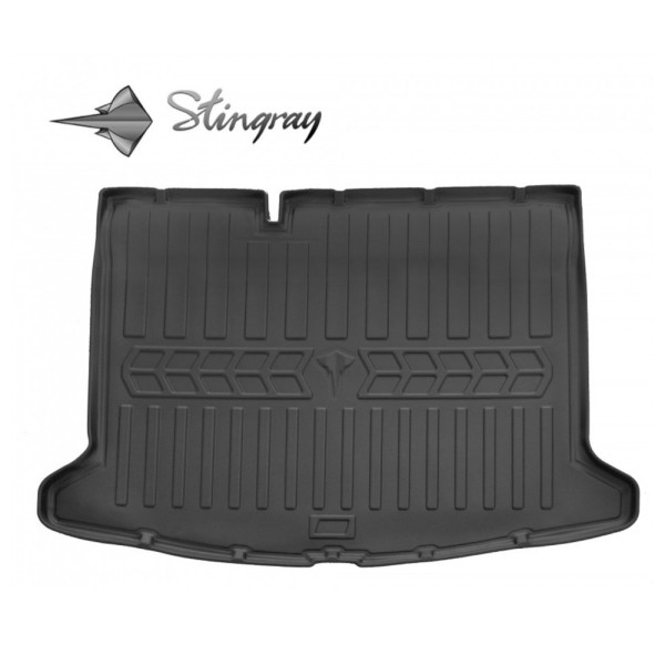 Rubber 3D trunk mat VOLKSWAGEN ID.3 from 2020 (not adjustable floor) / 6024281 / higher edges