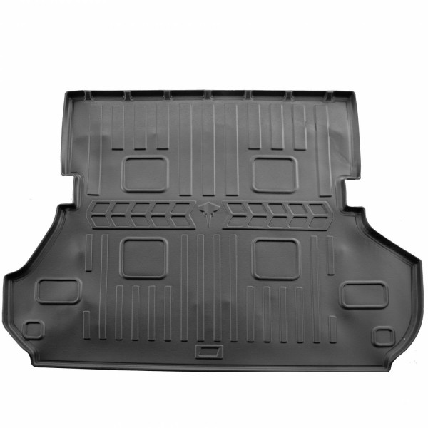 Rubber trunk mat TOYOTA Land Cruiser 100 1998-2007 (5 of 7 seats used)