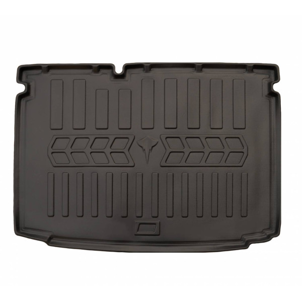 Rubber trunk mat VOLKSWAGEN Polo V 2009-2017 (hatchback / bottom part)