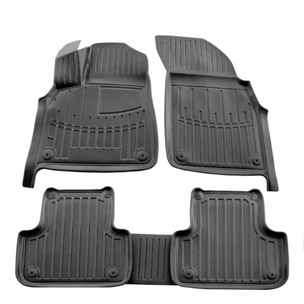 Rubber 3D mats AUDI Q8 from 2018 5 pc. / black / 5030165 / higher edges