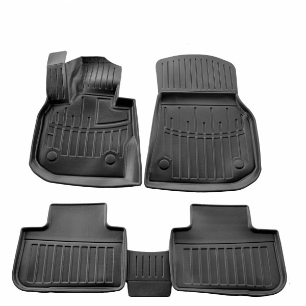 Rubber 3D mats BMW X3 G01 from 2017 5 pc. / black / 5027215 / higher edges