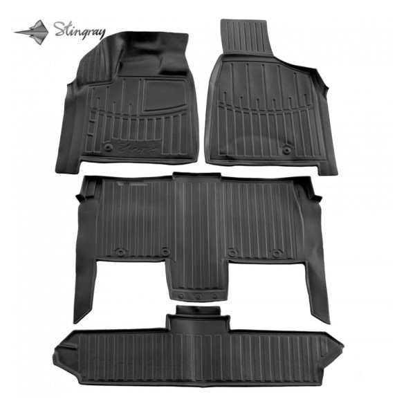 Rubber 3D mats CHRYSLER Grand Voyager V RT 2008-2016