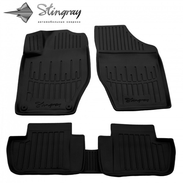 Rubber 3D mats CITROEN C4 N 2010-2018