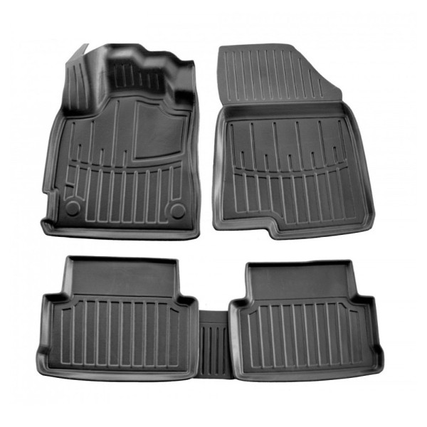 Rubber 3D mats DACIA Jogger from 2022 5 pc. / black / 5018315 / higher edges