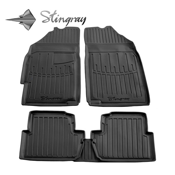 Rubber 3D mats DAEWOO Matiz M300 2009-2015