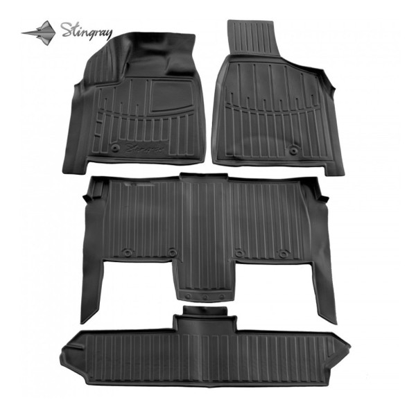 Rubber 3D mats DODGE Grand Caravan V RT 2008-2020