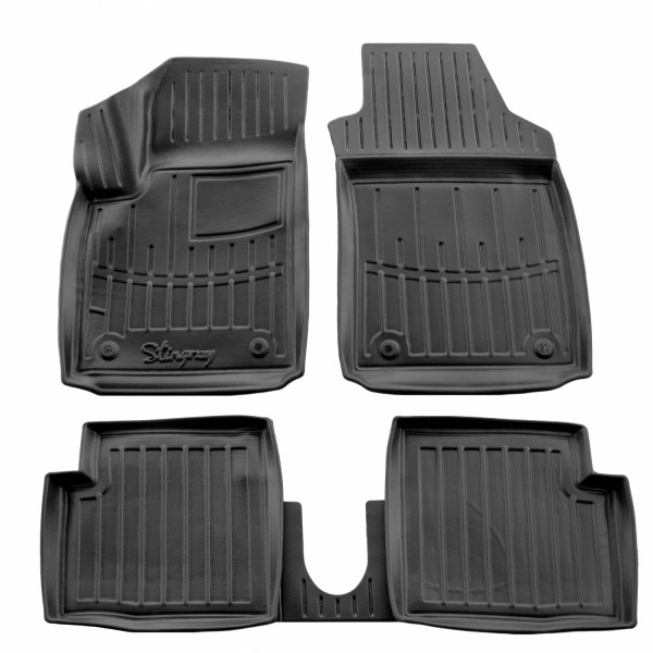 Rubber 3D mats FIAT 500 from 2007