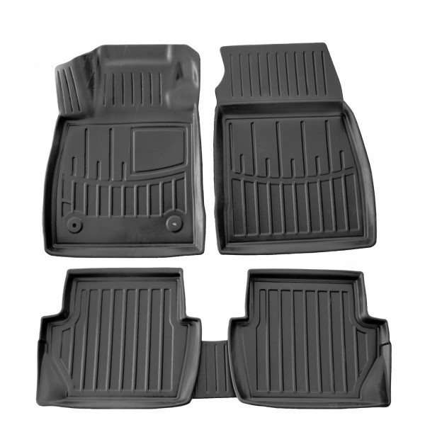 Rubber 3D mats FORD Fiesta from 2017 5 pc. / black / 5007265 / higher edges