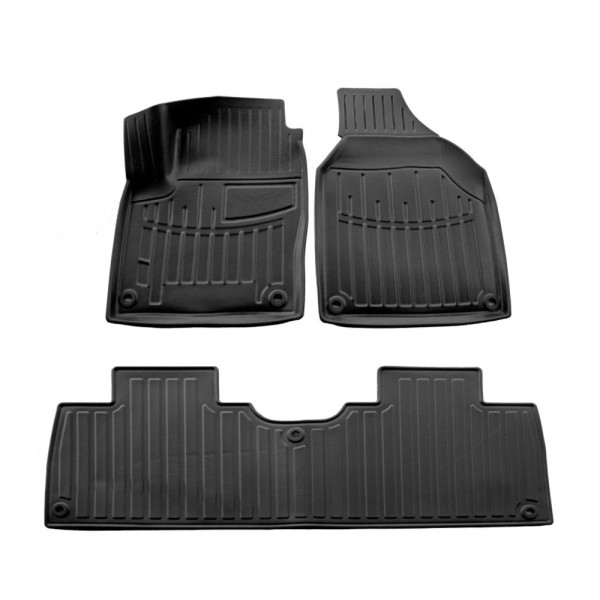 Rubber 3D mats FORD Galaxy 1995-2006, 3 pc. / black / 5024373 / higher edges