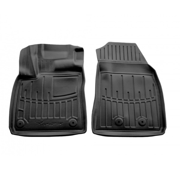 Rubber 3D mats FORD Transit Courier 2014-2023, 2 pc. / black / 5007172 / higher edges