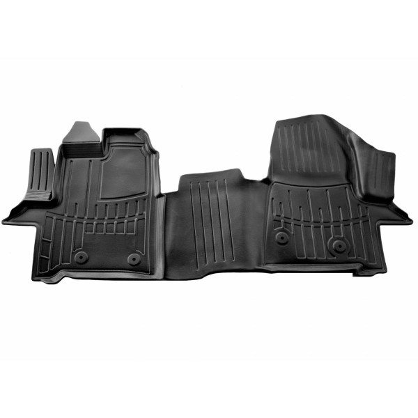 Rubber 3D mats FORD Transit from 2014 2 pc. / black / 5007222 / higher edges