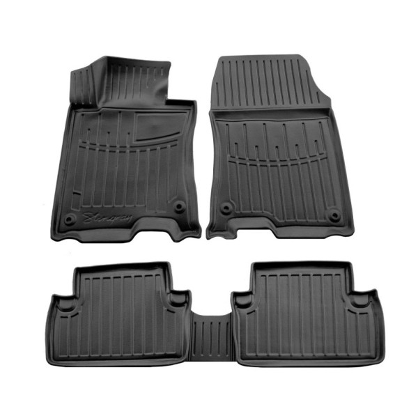 Rubber 3D mats HONDA Accord VIII 2008-2013, 5 pc. / black / 5008085 / higher edges