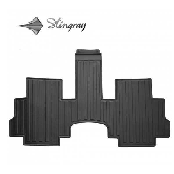 Rubber 3D mats HYUNDAI Staria from 2021 7 places, 1 pcs (2-a row) / black / 500924204 / higher edges