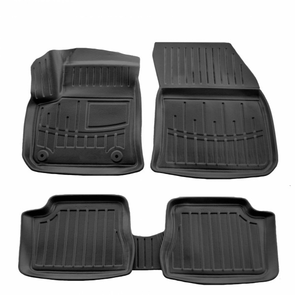 Rubber 3D mats JEEP Avenger from 2023 5 pc. / black / 5015185 / higher edges