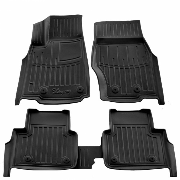 Rubber 3D mats JEEP Grand Cherokee WL from 2021