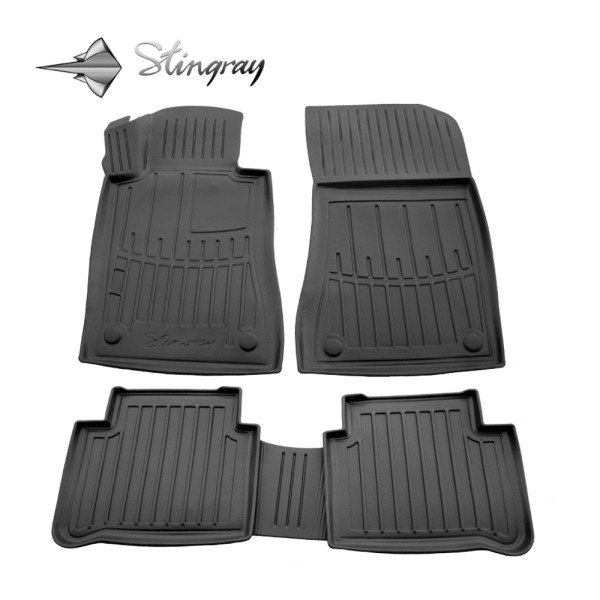 Rubber 3D mats MERCEDES BENZ W211 E 2002-2009