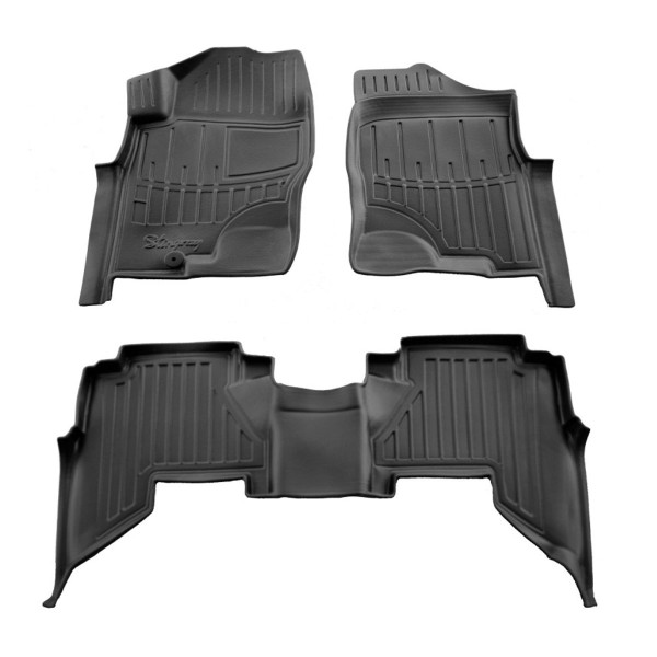 Rubber 3D mats NISSAN Pathfinder III (R51) 2005-2010