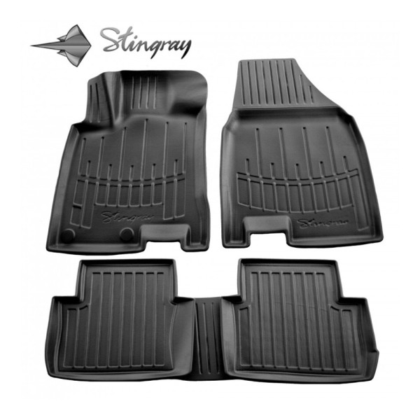 Rubber 3D mats NISSAN QASHQAI +2 NJ10 2008-2014