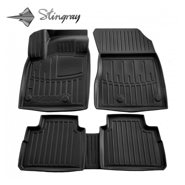 Rubber 3D mats NISSAN Rogue T33 from 2021