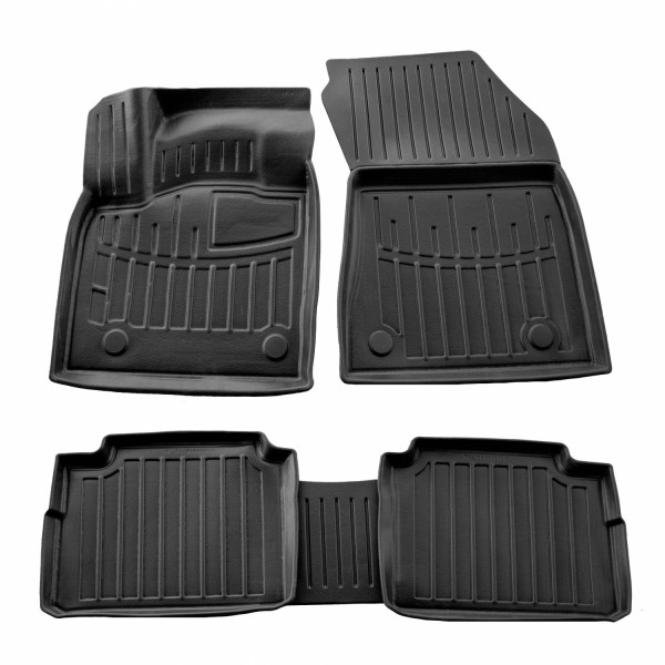 Rubber 3D mats NISSAN X-Trail T33 e-power from 2021 5 pc. / black / 5014185 / higher edges