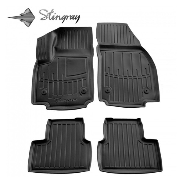 Rubber 3D mats OPEL Meriva B 2010-2017