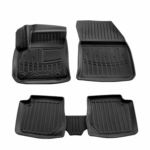 Rubber 3D mats PEUGEOT e-2008 from 2019