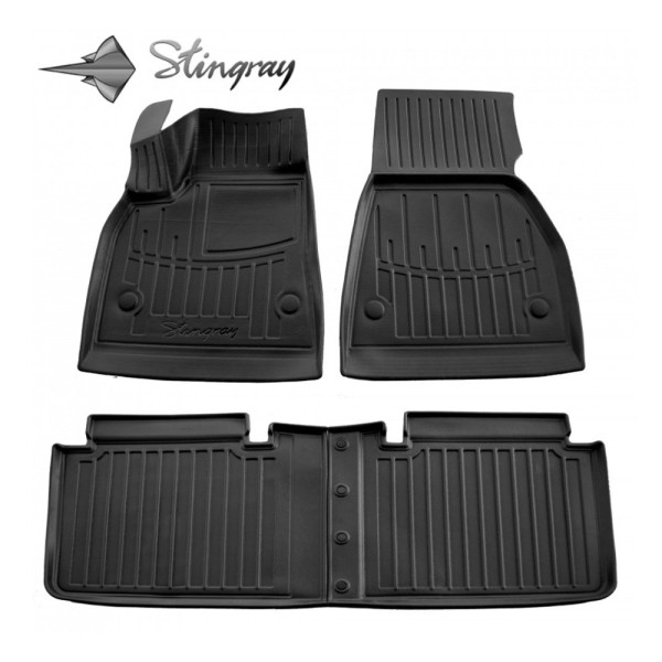 Rubber 3D mats TESLA Model S 2012-2021