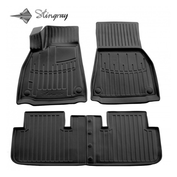 Rubber 3D mats TESLA Model S Plaid from 2021