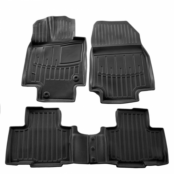 Rubber 3D mats TOYOTA Highlander XU70 from 2019