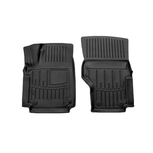 Rubber 3D mats VOLKSWAGEN Amarok 2010-2022, 2 pc. / black / 5024412 / higher edges