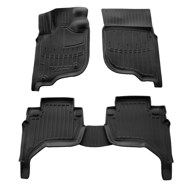 Rubber mats MITSUBISHI L200 KAOT 2006-2015