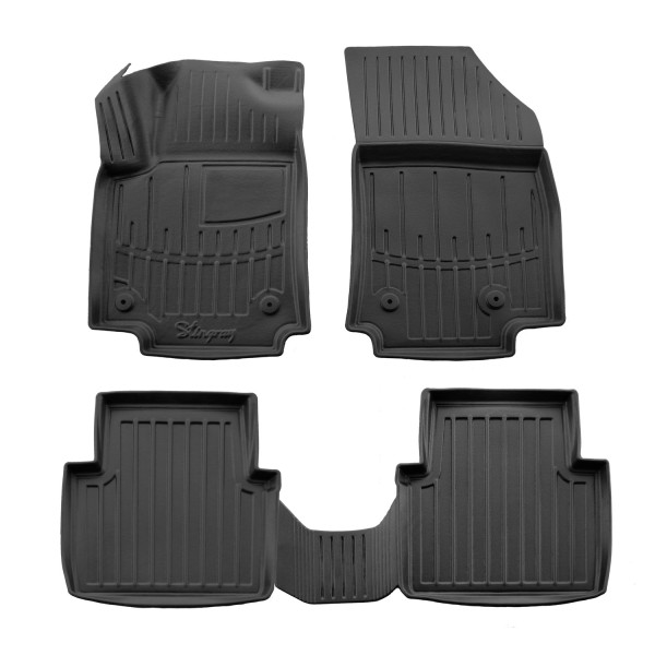 Rubber mats OPEL Crossland X 2017-2024