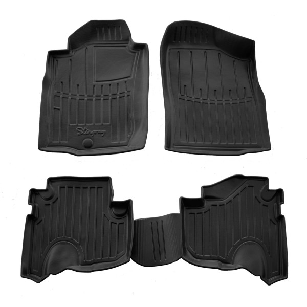 Rubber mats TOYOTA Land Cruiser Prado J90 3 durys 1996-2002