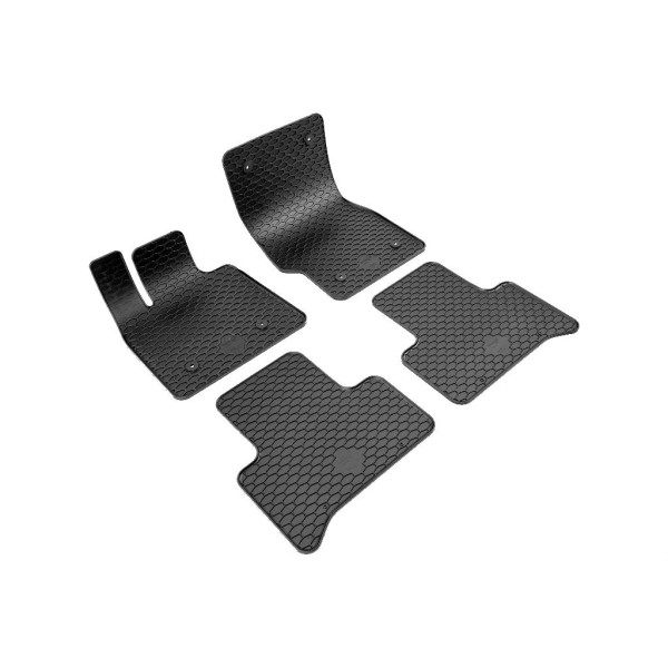 Rubber mats Alfa Romeo STELVIO (from 2016), 4 pcs/ 223184 / black