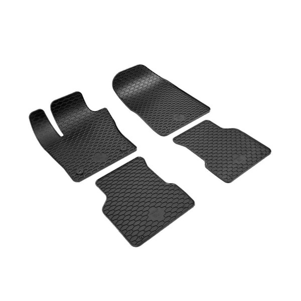 Rubber mats Alfa Romeo TONALE (from 2022) / also Hybrid, 4 pcs/ 223204 / black