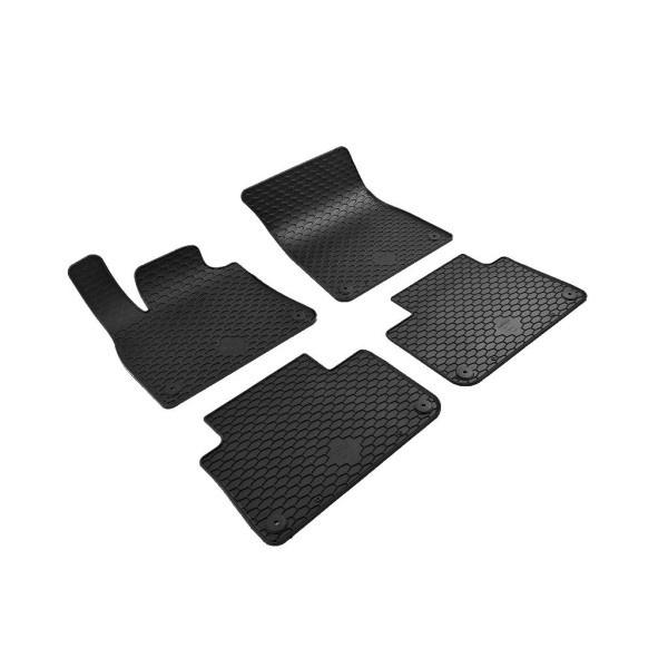 Rubber mats Audi E-TRON (from 2019), 4 pcs/ 223074 / black