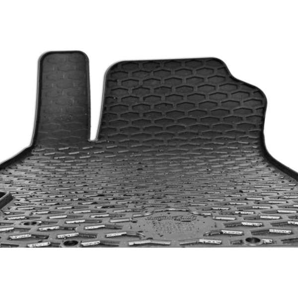 Rubber mats Fiat 500E (from 2020), 4 pcs/ 222864 / black