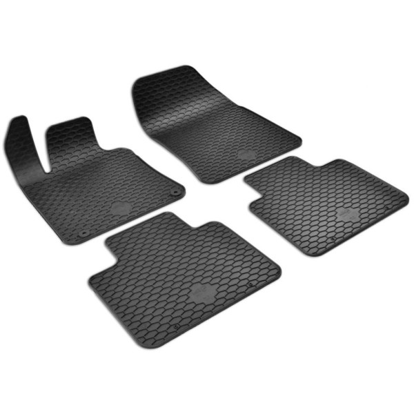 Rubber mats DS 9 (from 2020), 4 pcs/ 221875 / black