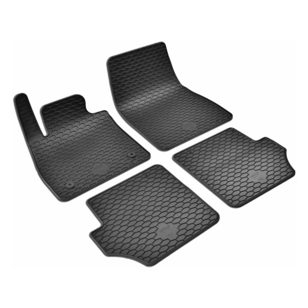 Rubber mats Ford PUMA (from 2020) / also Hybrid, 4 pcs/ 221835 / black