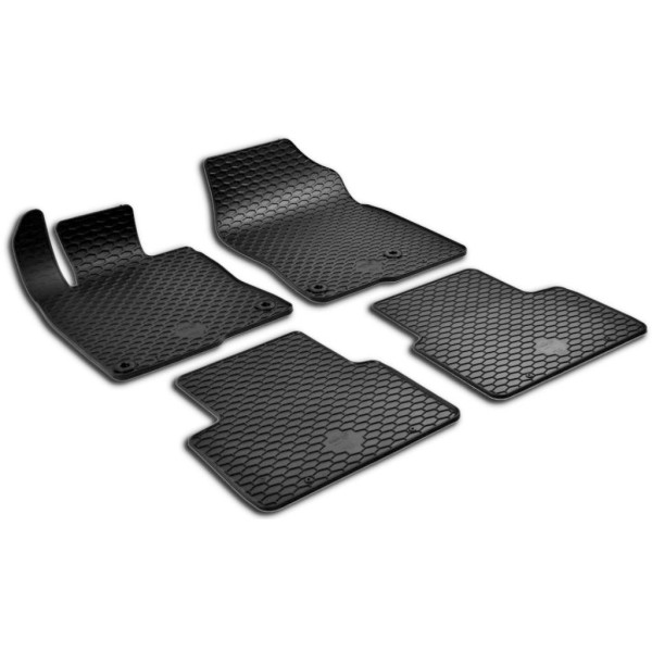 Rubber mats Honda CIVIC e:HEV (from 2022), 4 pcs/ 221325 / black